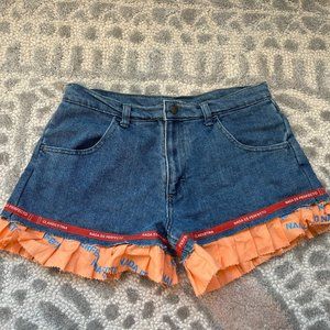 Embellished Jean Shorts